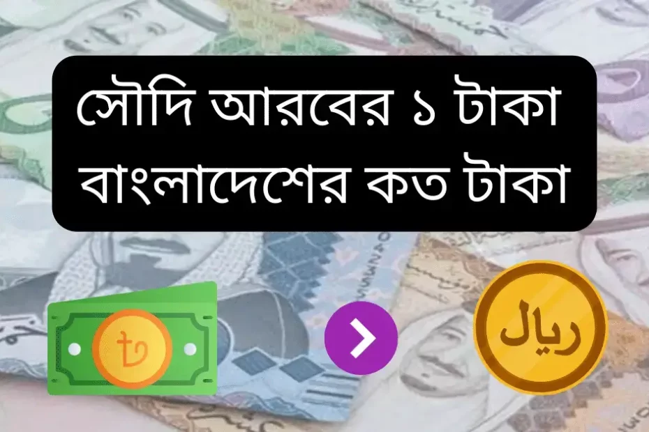 সৌদি আরবের ১ টাকা বাংলাদেশের কত টাকা